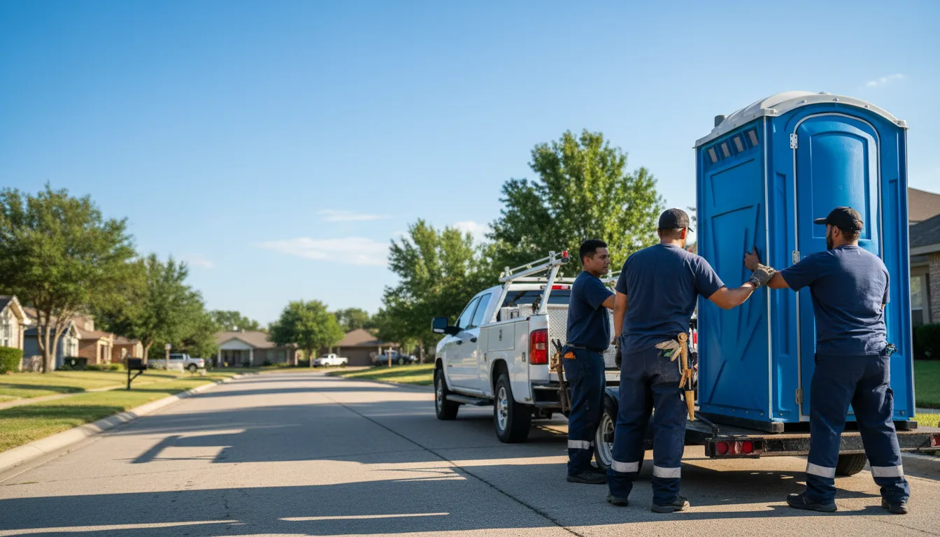 Portable Toilet Rental in Vinton, LA near me